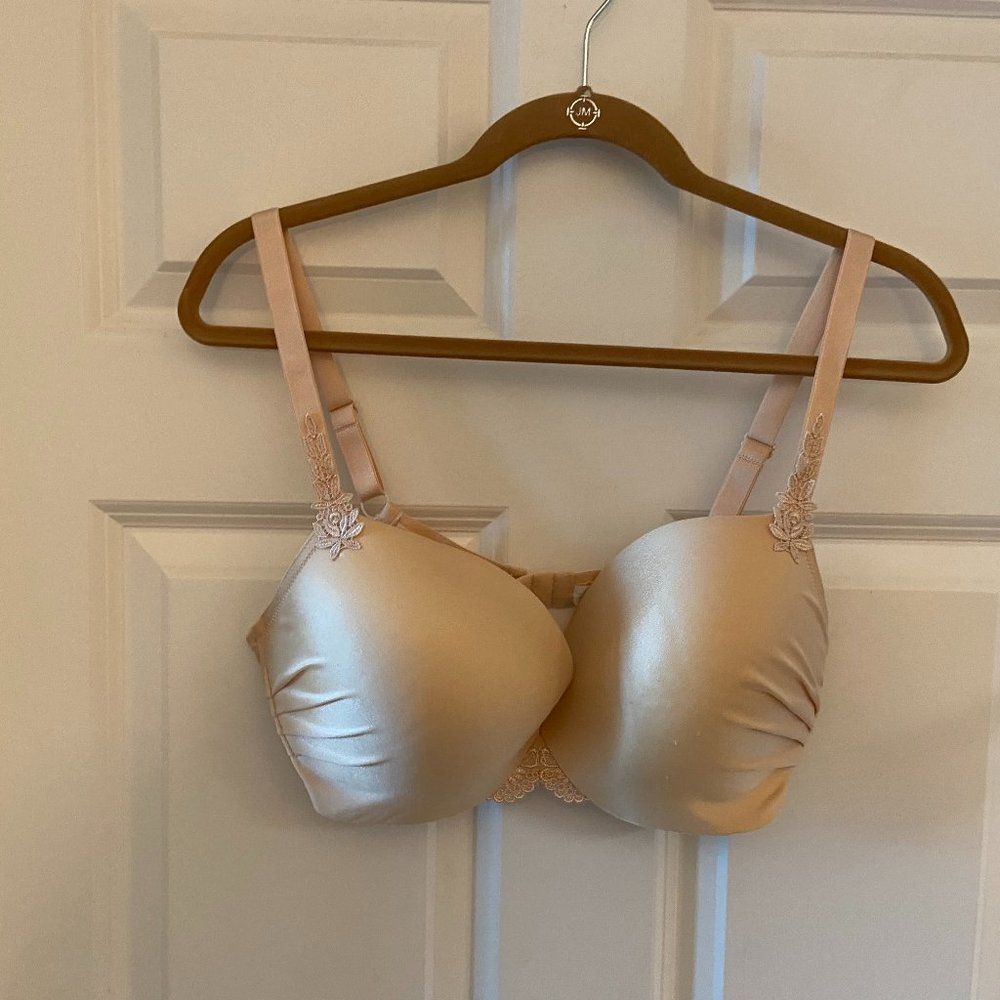 KRIS LINE Bra..SZ 36DD..New..Beige..Floral